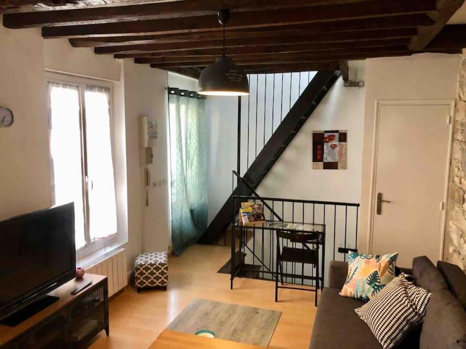 Duplex Cosy Myfontainebleau Hyper Centre Appartement Buitenkant foto